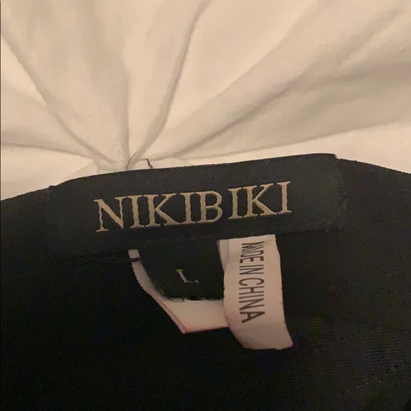 Pleather Panel Pants - Picture 3 of 4